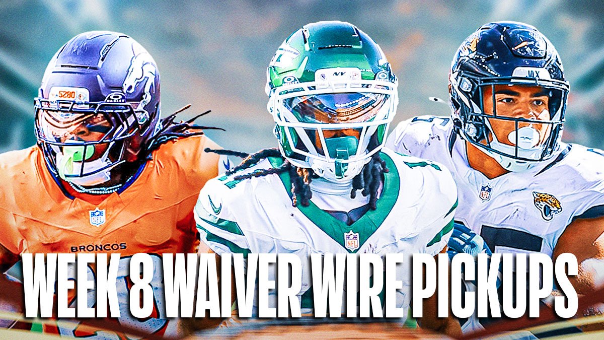 Fantasy Football: Top 10 waiver wire pickups for Week 8 (2026)