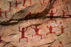 How has a famous group of 2,000 year-old Chinese rock paintings remained so vibrant? Because it was made with blood, new research says