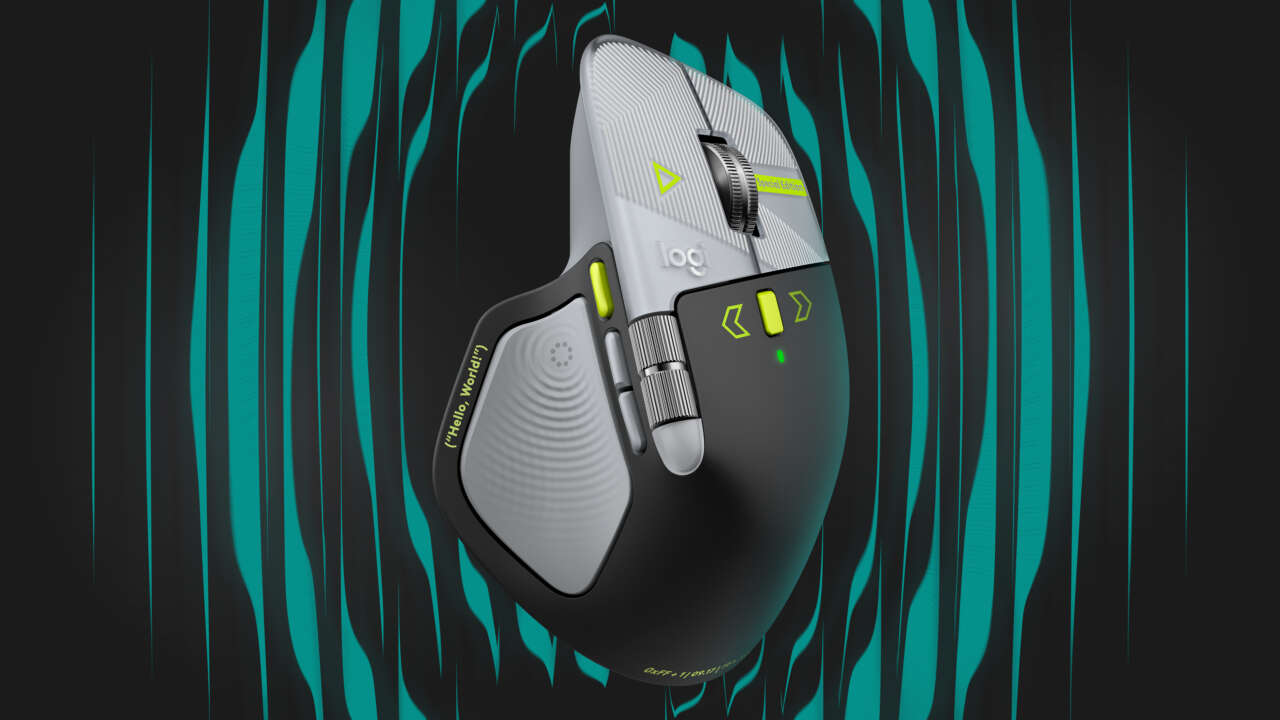 Logitech’s $119.99 MX Master 4 Developer Edition puts code on your desk