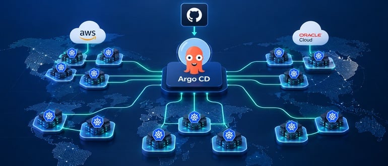 One Hub, 34 Clusters: Lessons From a GitOps Control Plane at Scale