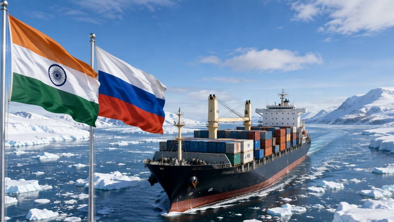 India eyes first cargo ship along Arctic Route to Russia - why it matters