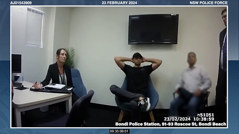 Beau Lamarre-Condon's arrest captured on video
