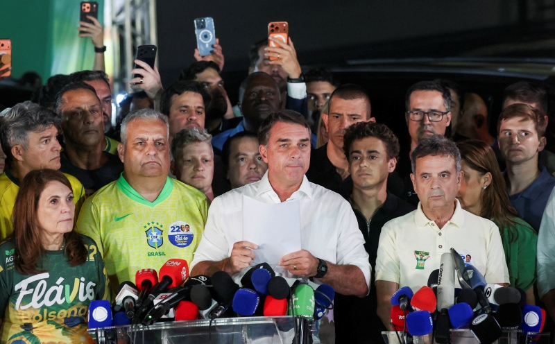 Brazil's Flavio Bolsonaro flees to US after election loss