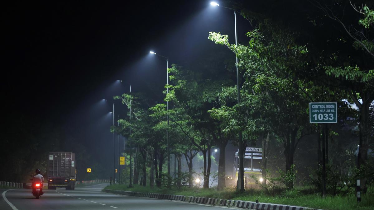 After years of demand, lights on crash-prone Container Road