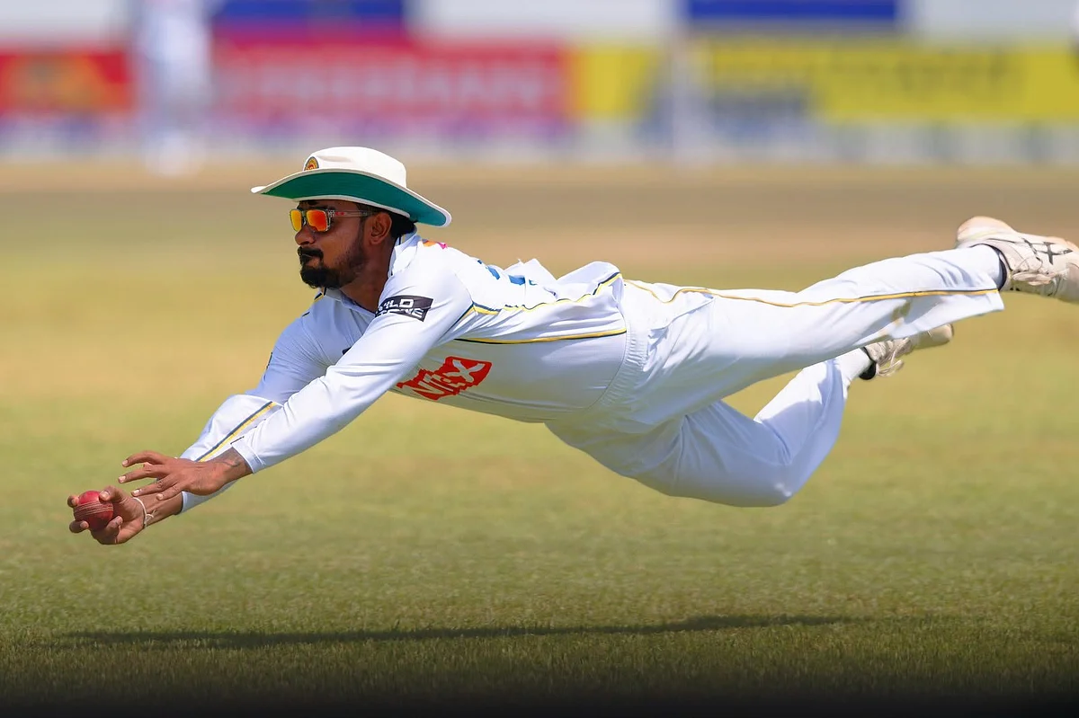 IND Vs SL 1st Test: Sooriyabandara Makes Debut As Concussion Sub After Chandimal Is Ruled Out After Neck Injury