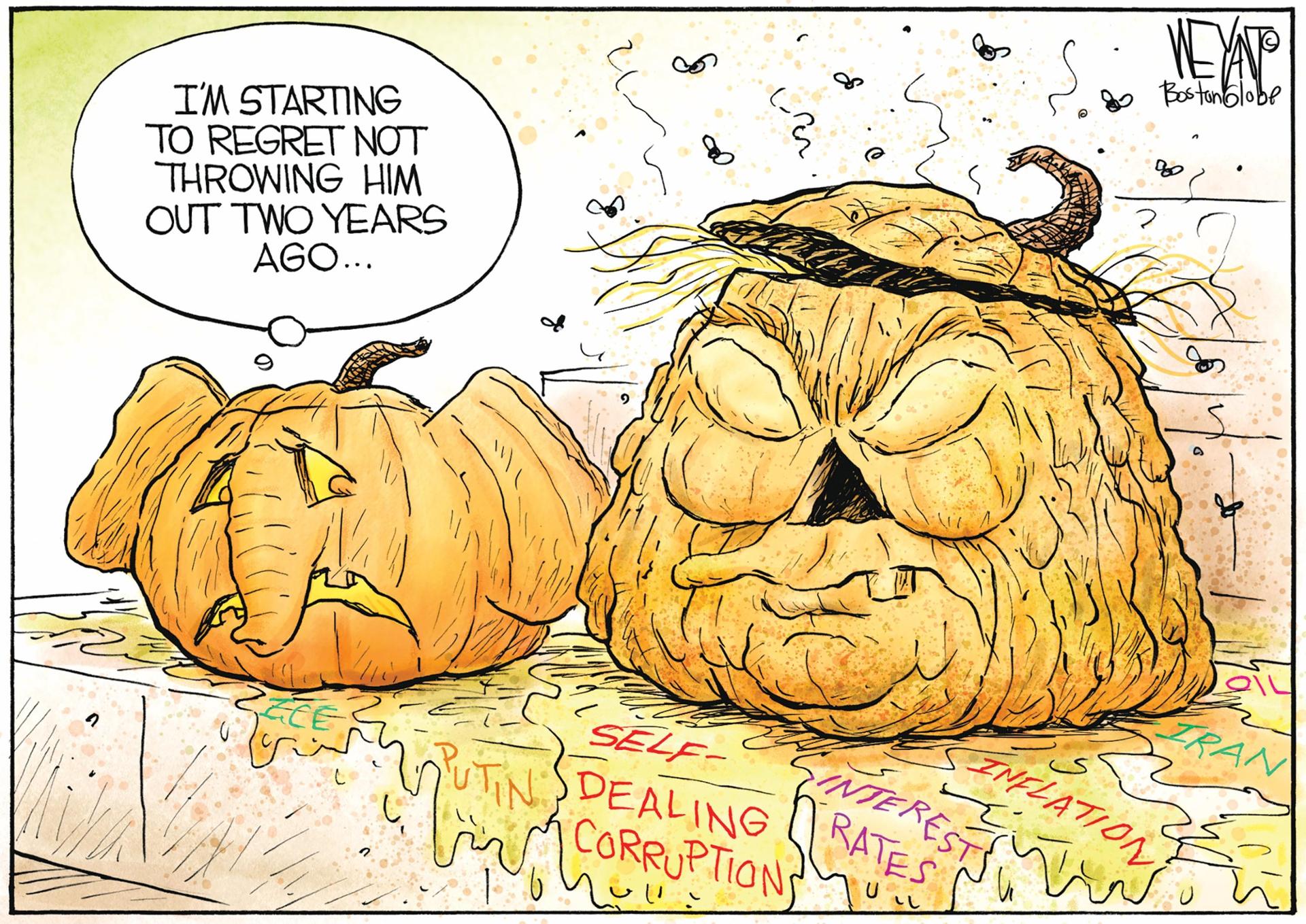 GOP regrets retaining Trump