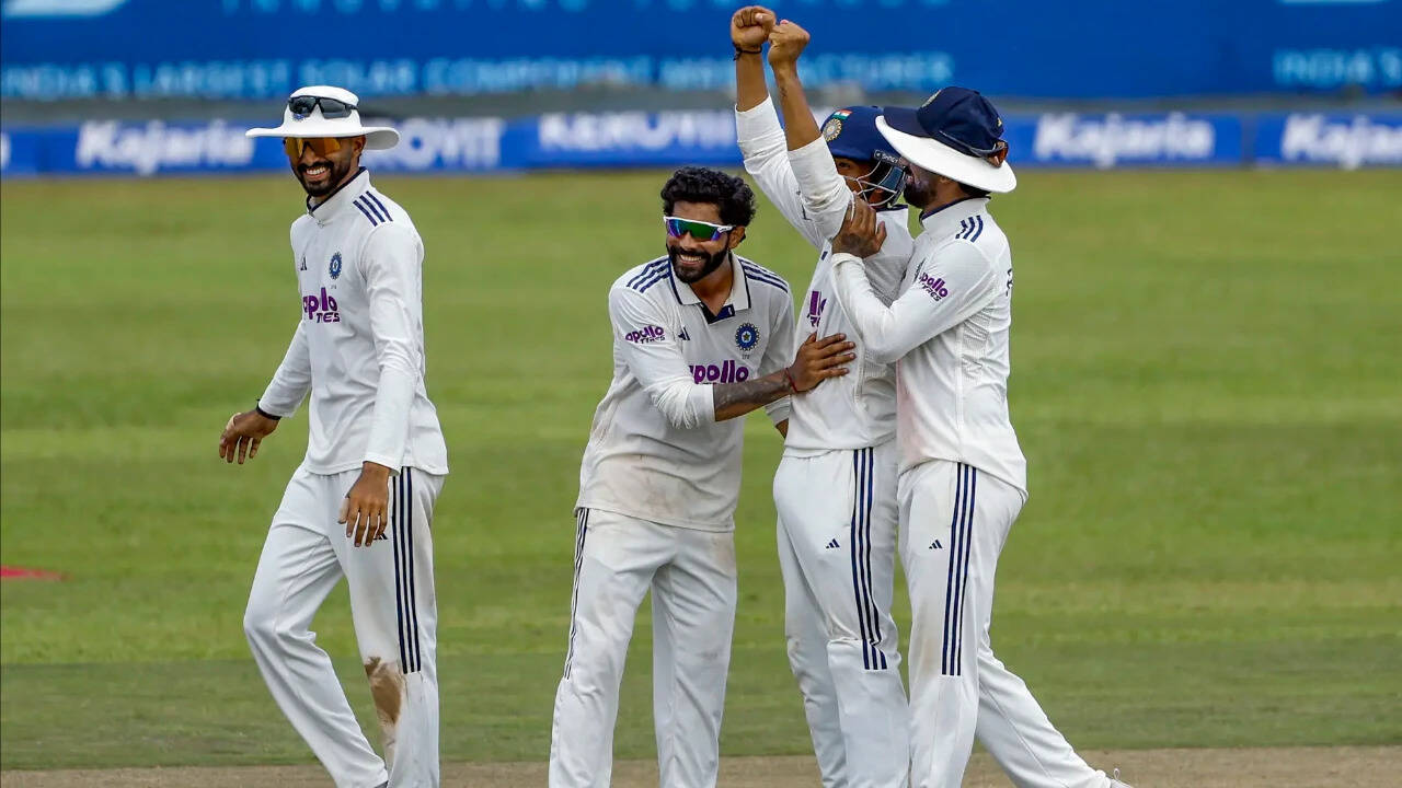 Manav Suthar’s dream start, Ravindra Jadeja’s 350th wicket headline India’s dominant day in Galle