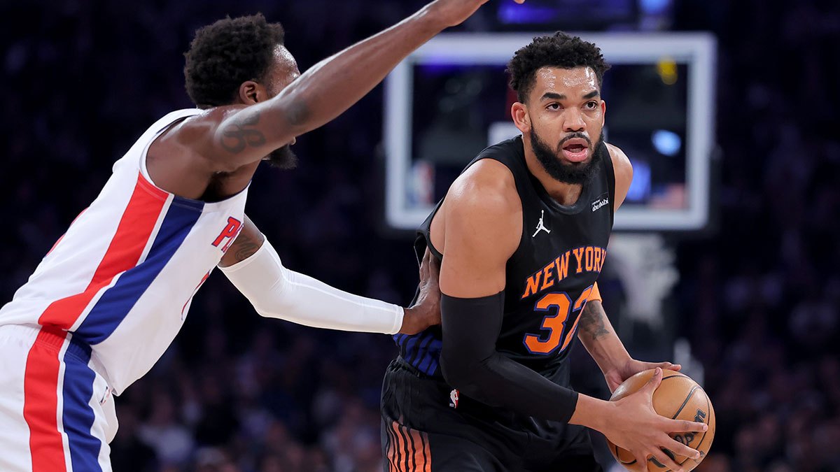 Knicks’ Karl-Anthony Towns reveals what it took to lock in defensively vs. Pistons