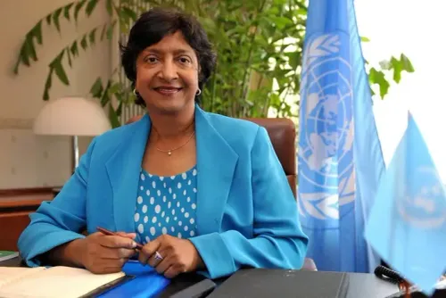 I delivered pleadings to her office: Today the word salutes Navi Pillay