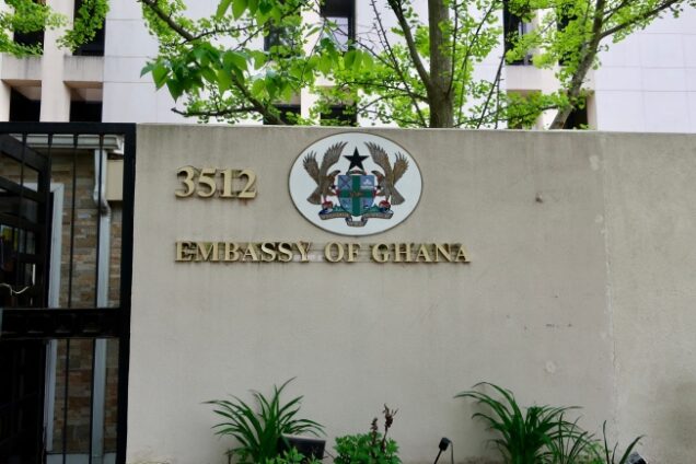 Ghana Embassy in Washington announces disruption of online services