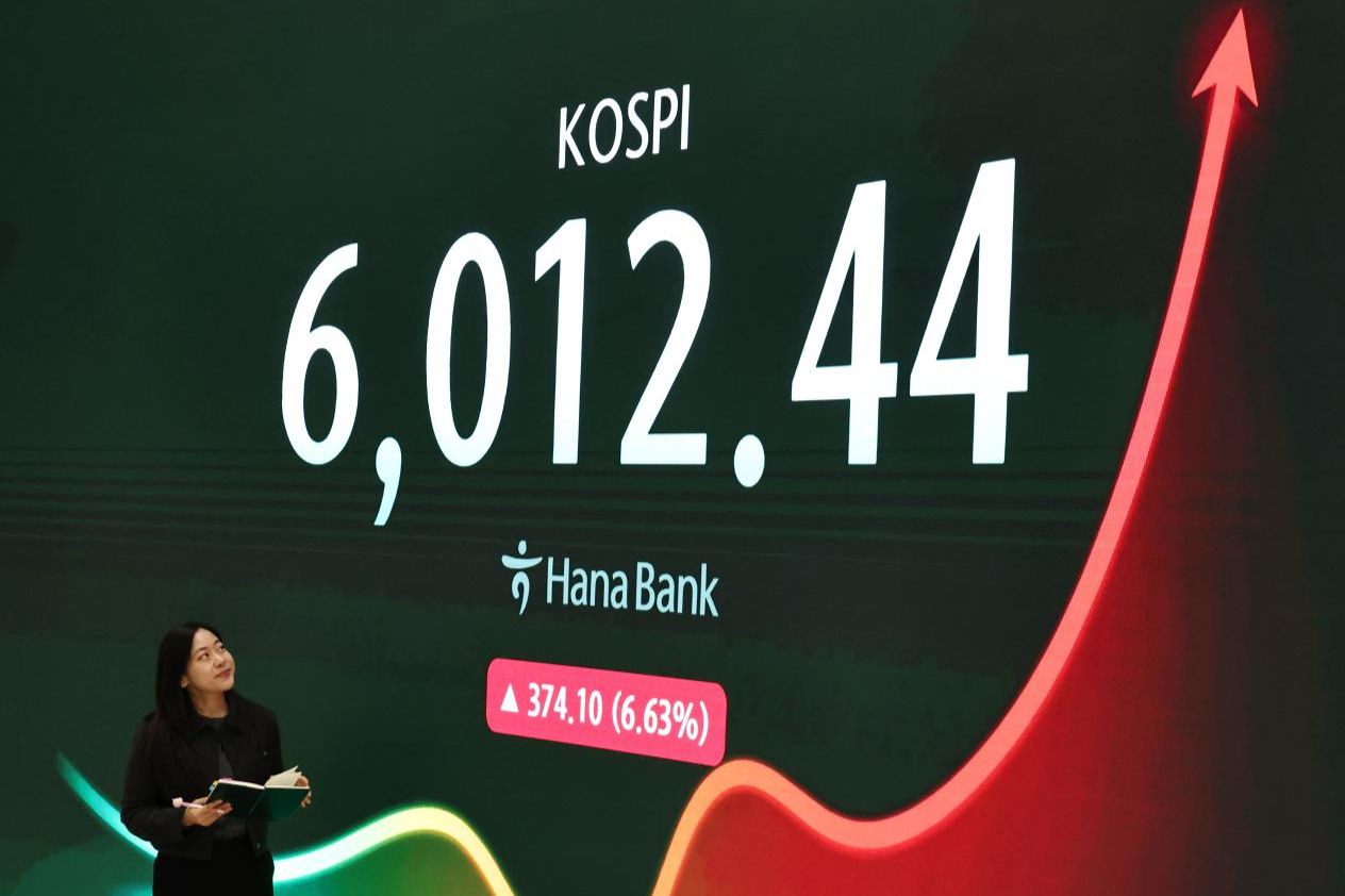 SK hynix eases AI peak fears, pushing KOSPI above 6,000