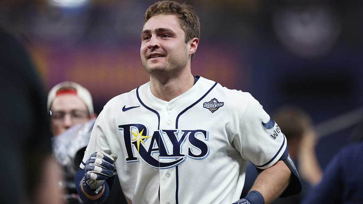 Game 4 World Series hero Ben Williamson shares immediate reaction to Rays’ wild win