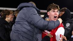 'Biggest night in club's history' as fearless Fleetwood stun Arsenal in EFL Cup