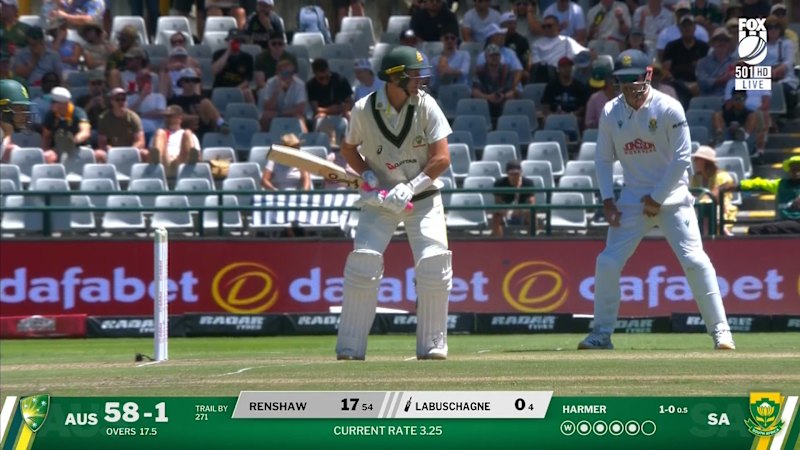 Marnus sent packing as Aussie top order crumbles