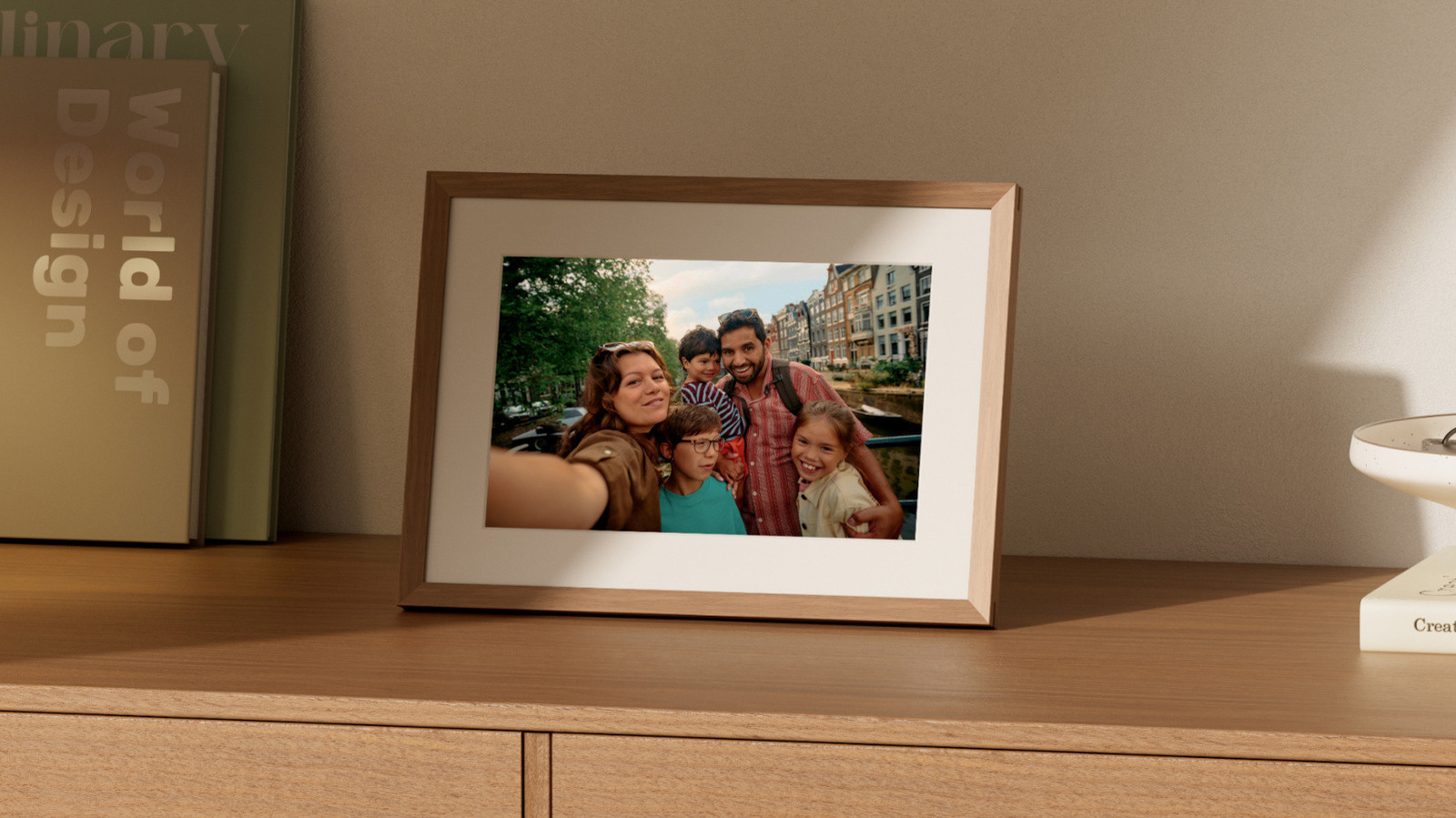 Amazon launches its first digital photo frame with built-in Alexa