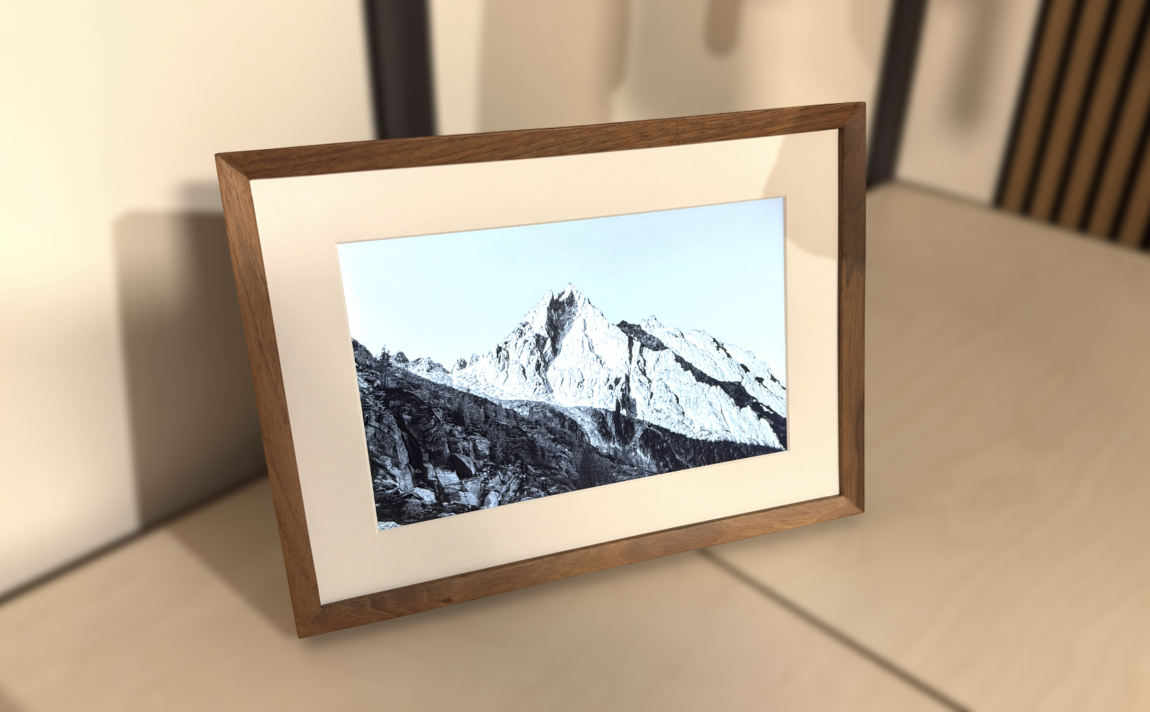 Amazon’s New Digital Picture Frame Is Clever and Classy