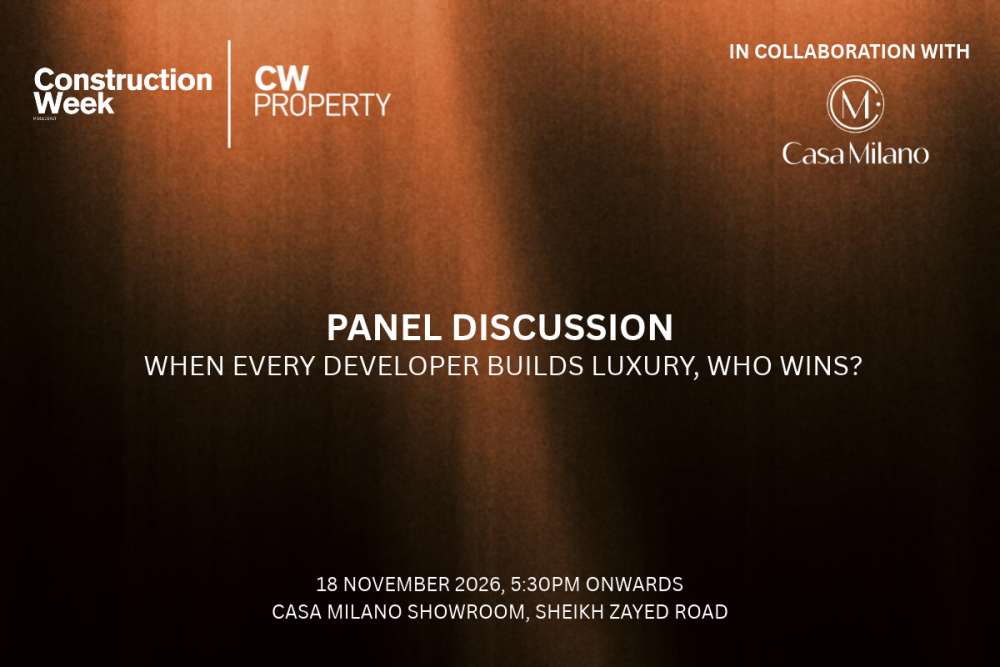 EVENT: Construction Week x Casa Milano to host an industry panel discussion
