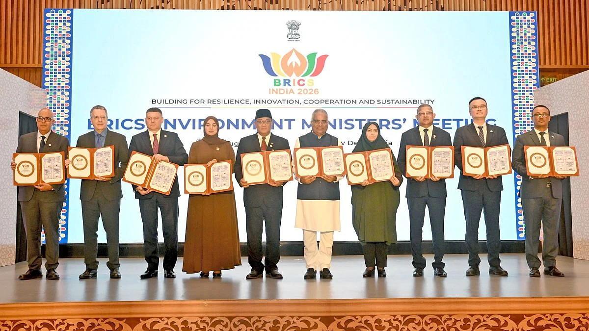 12th BRICS Environment Ministers’ Meeting Unveils 4 Knowledge Compendiums On Green Practices, Fire Management And Circular Economy