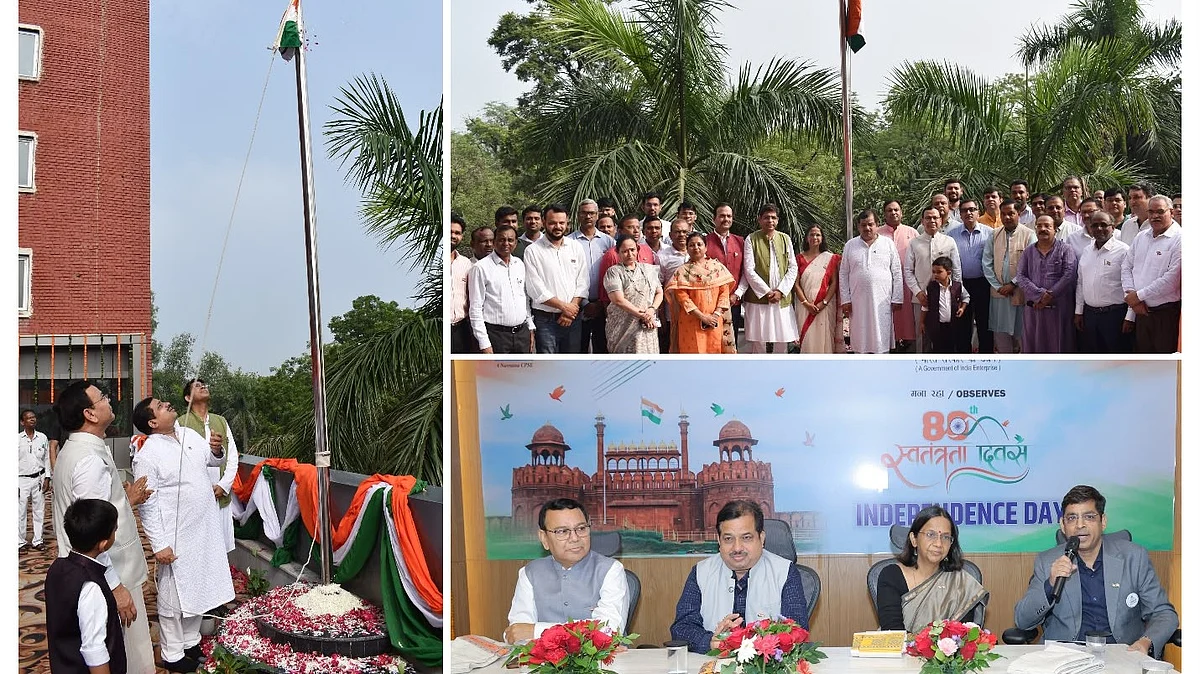 NBCC Celebrates 80th Independence Day with Patriotic Fervour; Official Anthem Introduced and Employees Felicitated