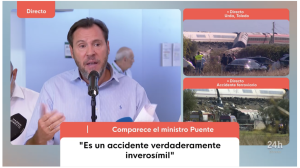 Transport Minister says decision to let AVE proceed before fatal Toledo crash was ‘inexplicable’