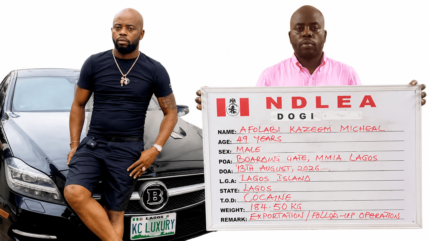 Court denies KC Luxury bail, orders speedy cocaine charges trial