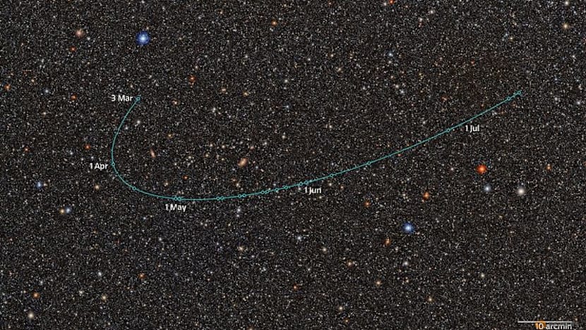 Possible new dwarf planet identified orbiting beyond Pluto