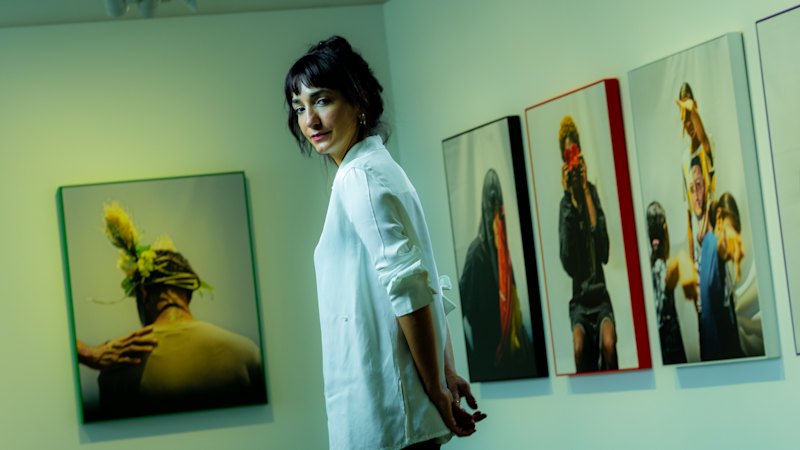 Whistleblowers, children and stateless men: The artist telling stories one image at a time