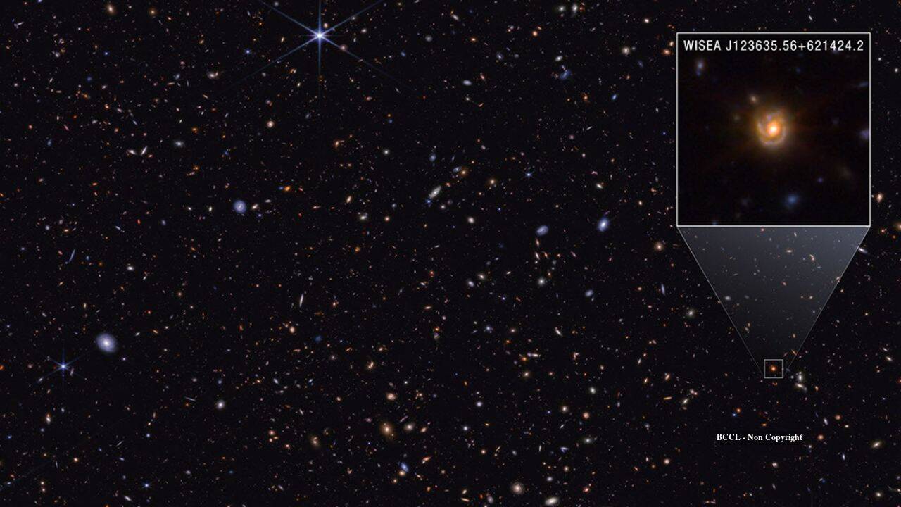 Webb's 'little red dots' puzzled astronomers; this galaxy may hold the answer