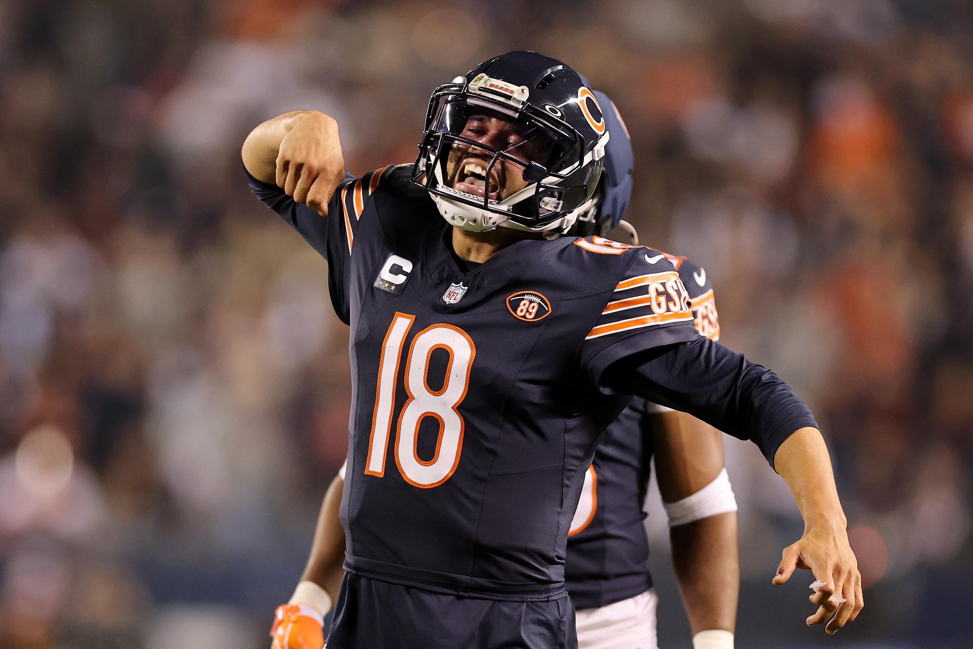 Reviewing the Bears’ PFN grades from Week 7 vs. Patriots