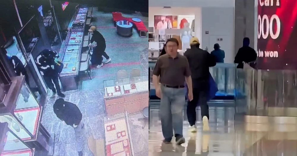 3 robbers rob S$534,778 worth of jewellery from Genting goldsmith in 2 minutes