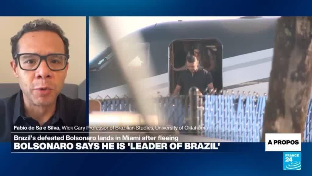 Flavio Bolsonaro claims he is Brazil's true leader after fleeing to US