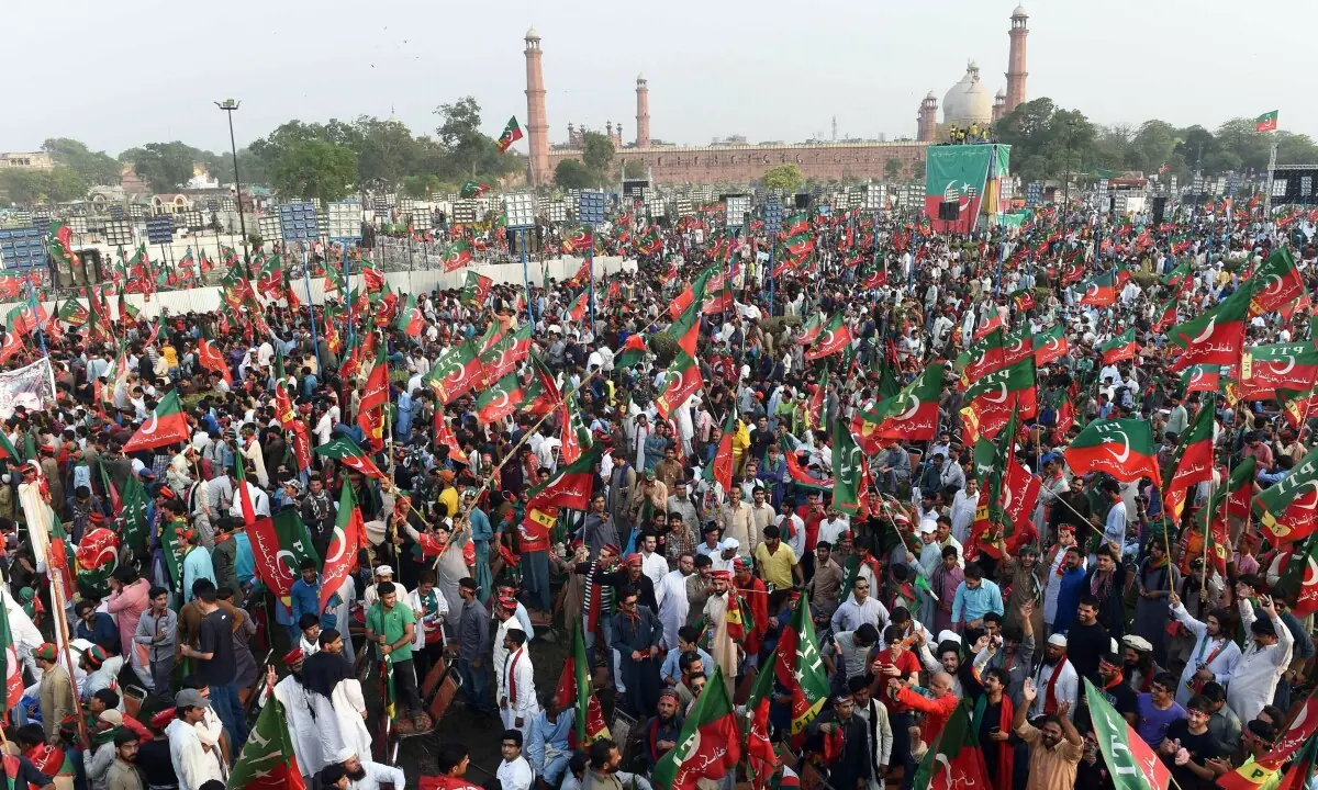 LHC disposes of PTI petition for rally at Minar-i-Pakistan after DC refuses permission