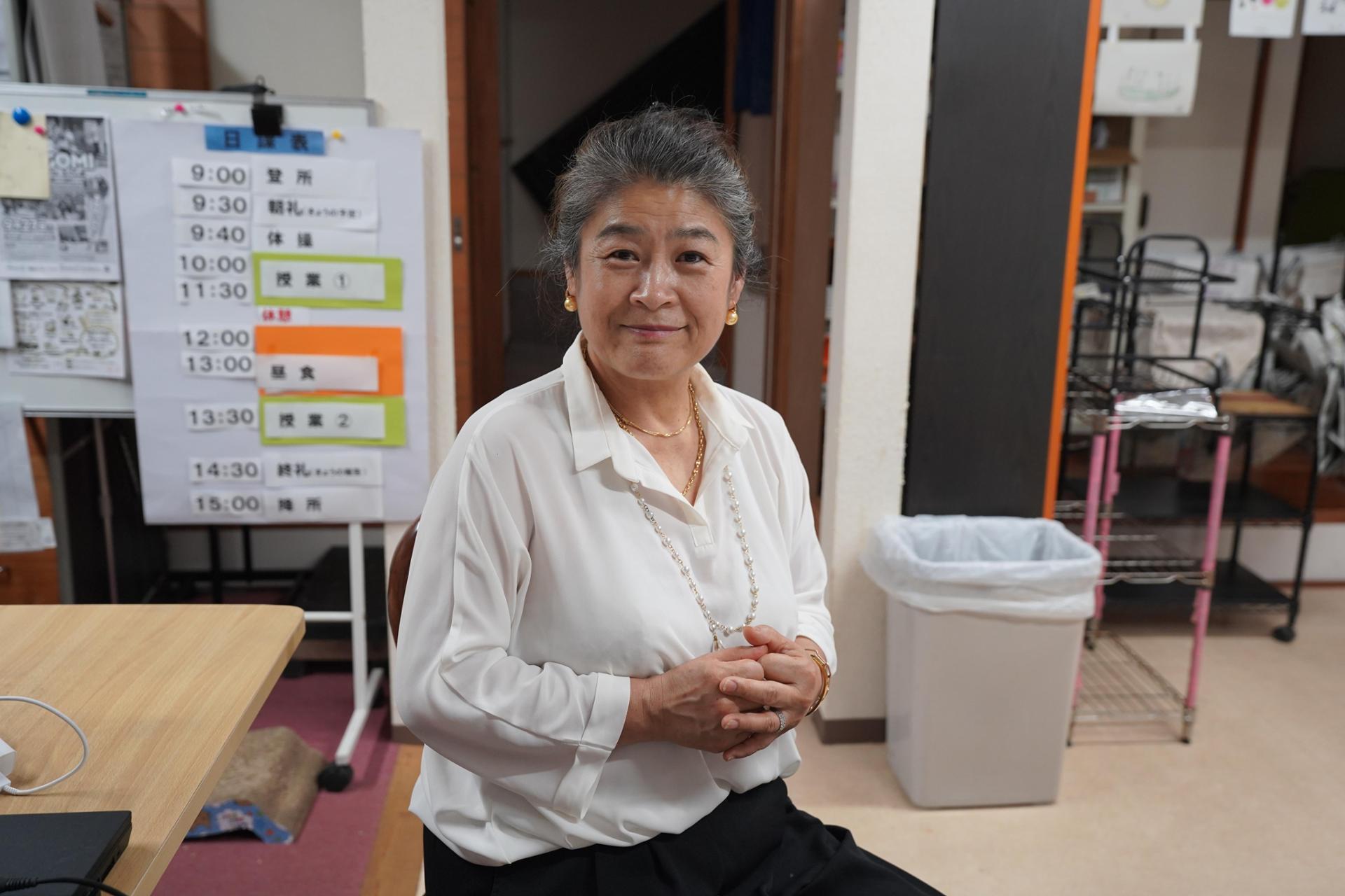 From Korean language classes to disaster relief, one woman's mission in Fukushima