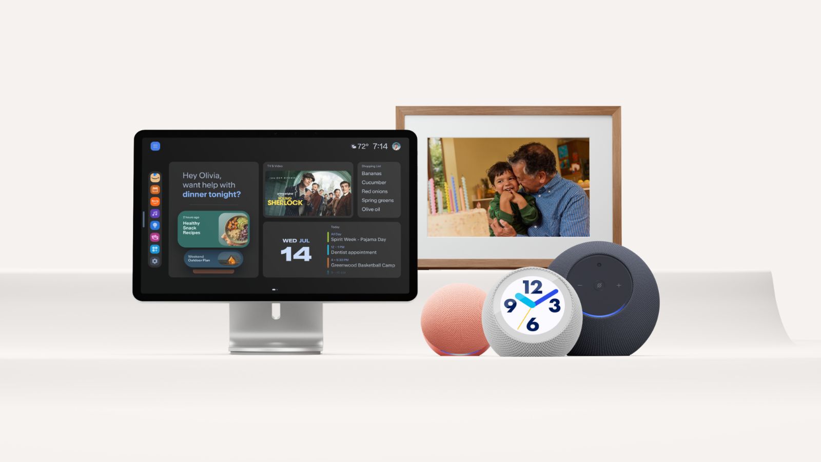 Amazon launches Alexa Photo Frame, Echo Time smart clock as it refreshes Alexa device line-up