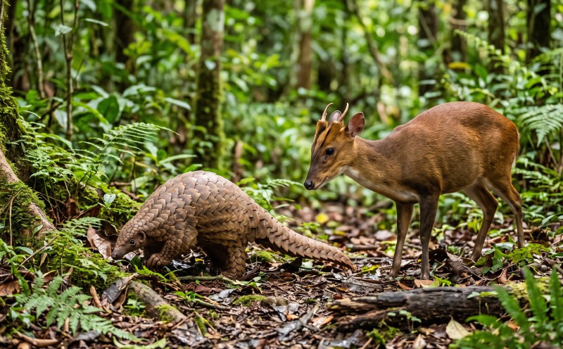 RM15k wildlife parts, including pangolin and barking deer, seized in Banting