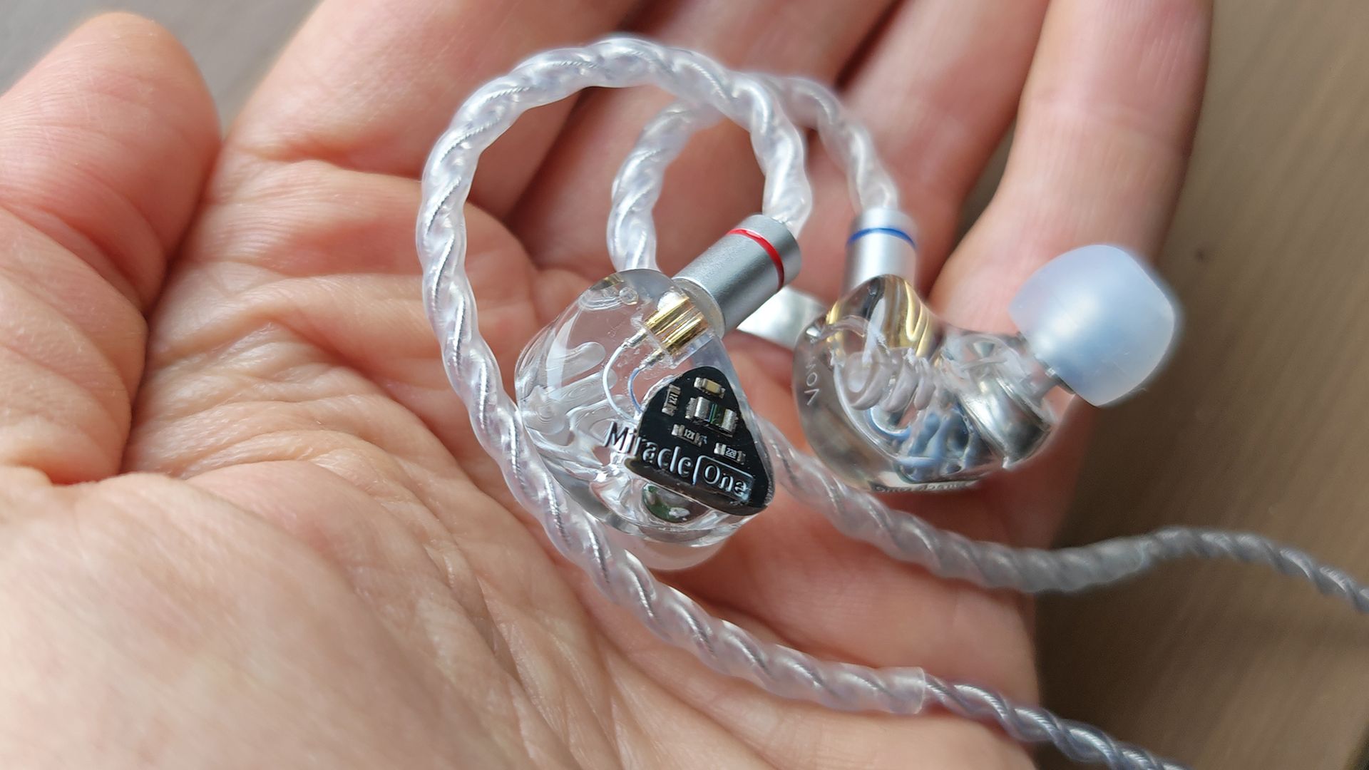 Ever wondered what goes on inside a pair of earphones? These transparent IEMs reveal all