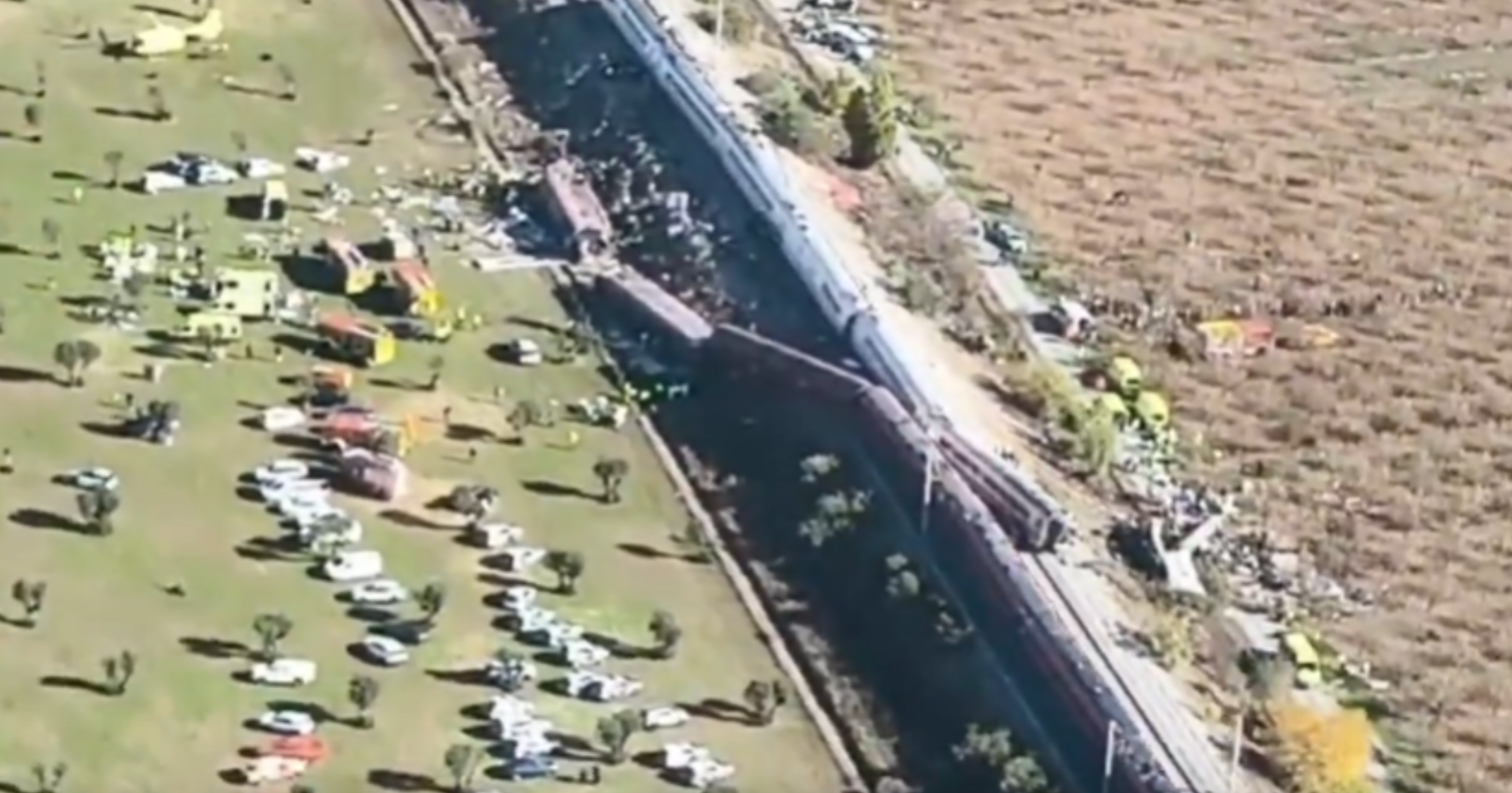 High-speed train collision in Spain: 68 dead, more than 100 injured