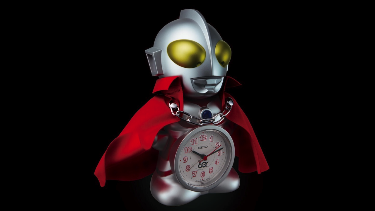 Seiko’s Ultraman 60th Anniversary Alarm Clock Turns Waking Up Into a Superhero Mission