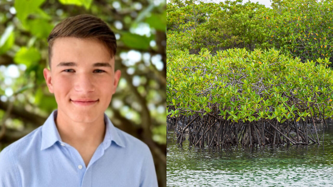 Meet Isaac Nelson, 13: Helps release 23,000 clams into Florida's coastal waters