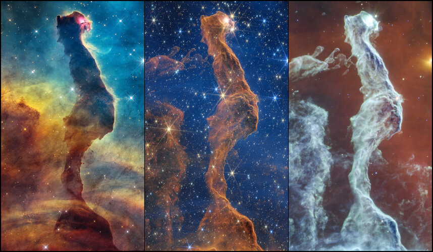 Ghostly Cat’s Head Nebula lurks within sight of Hubble and Webb