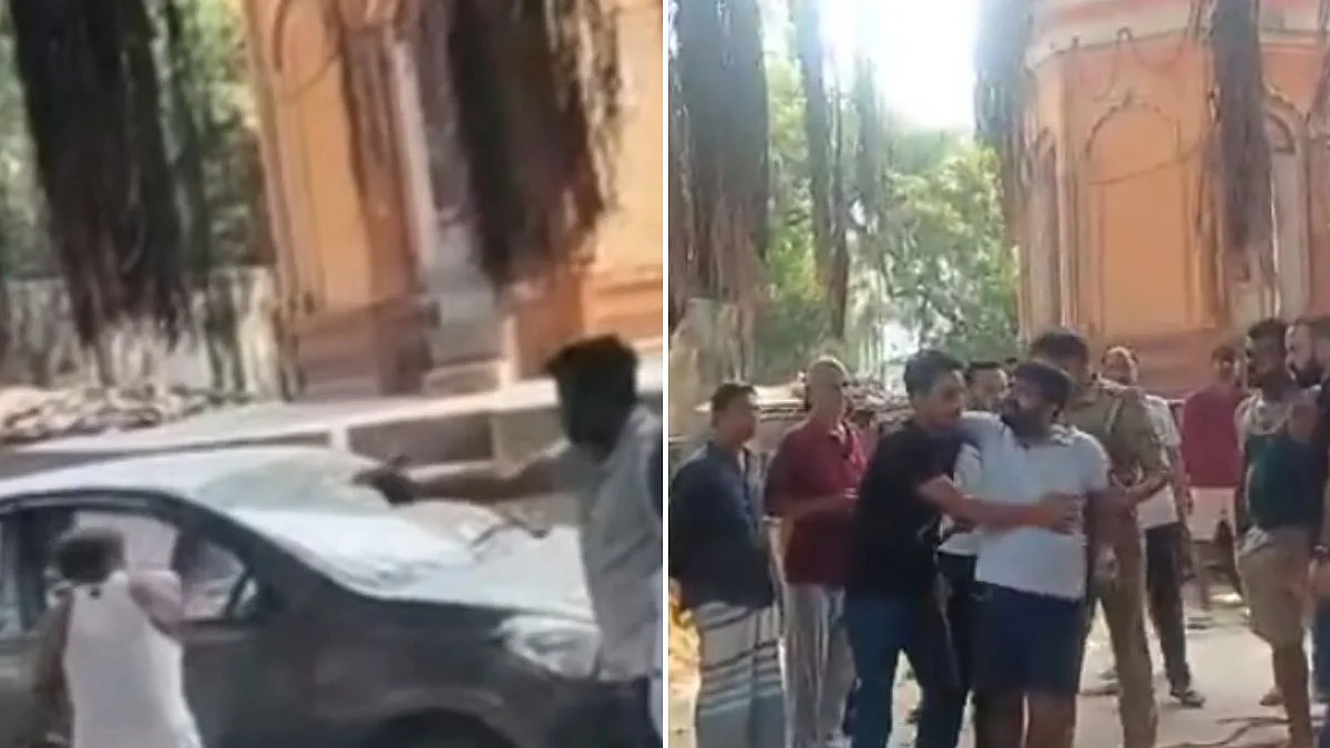 Lucknow Triple Murder: Chilling Video Shows Accused Rishabh Shukla Shooting 3 Men, Relative Claims Self-Defence
