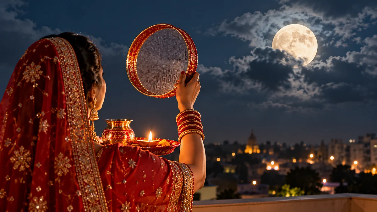 Karwa Chauth 2026: How To Correctly Break Fast After Moonrise, Check Step-By-Step Guide
