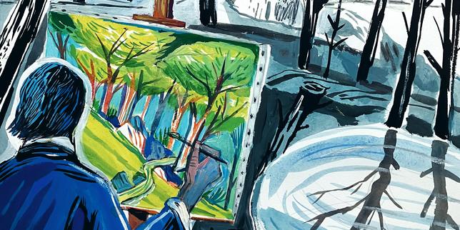 After Fontainebleau forest fires, artists and naturalists rally for rebirth of this 'natural monument'