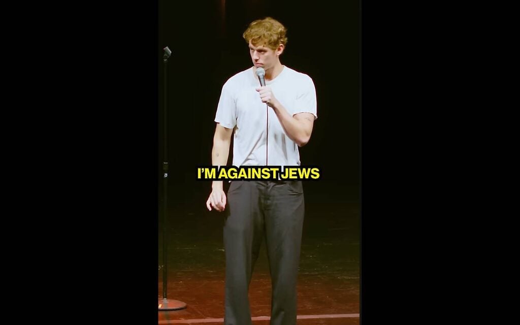 ‘You guys are evil,’ antisemitic heckler shouts at US Jewish comedian