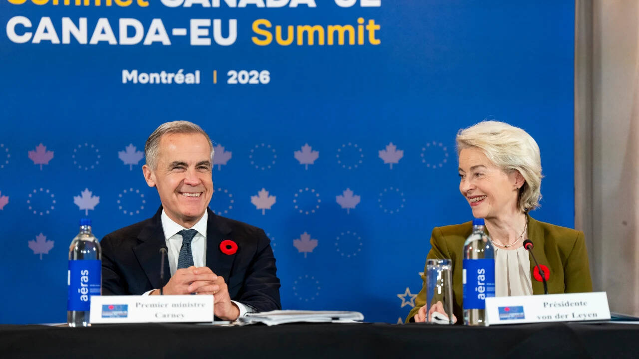 Carney courts Europe as Trump’s trade war pushes Canada towards EU