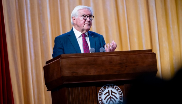 Steinmeier urges China to use its influence on Russia to end war against Ukraine