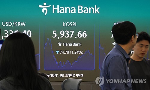 Seoul stocks open lower on Wall Street losses, AI concerns