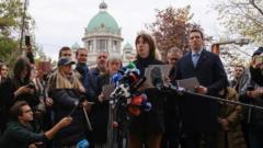 Student-backed election winners demand sweeping resignations in Serbia