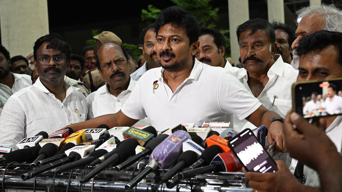 Had no intention of disparaging women, says Udhayanidhi Stalin after police action