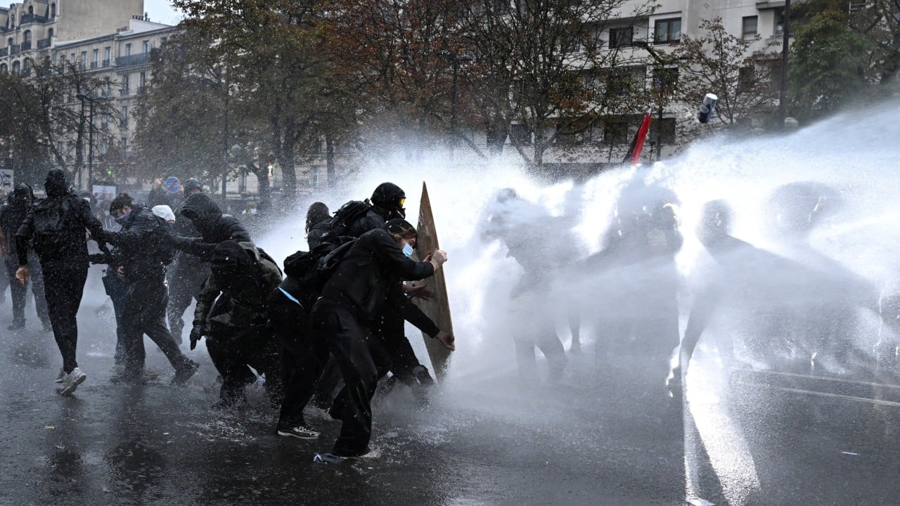 France’s protests, like Hong Kong’s in 2019, risk being defined by violence
